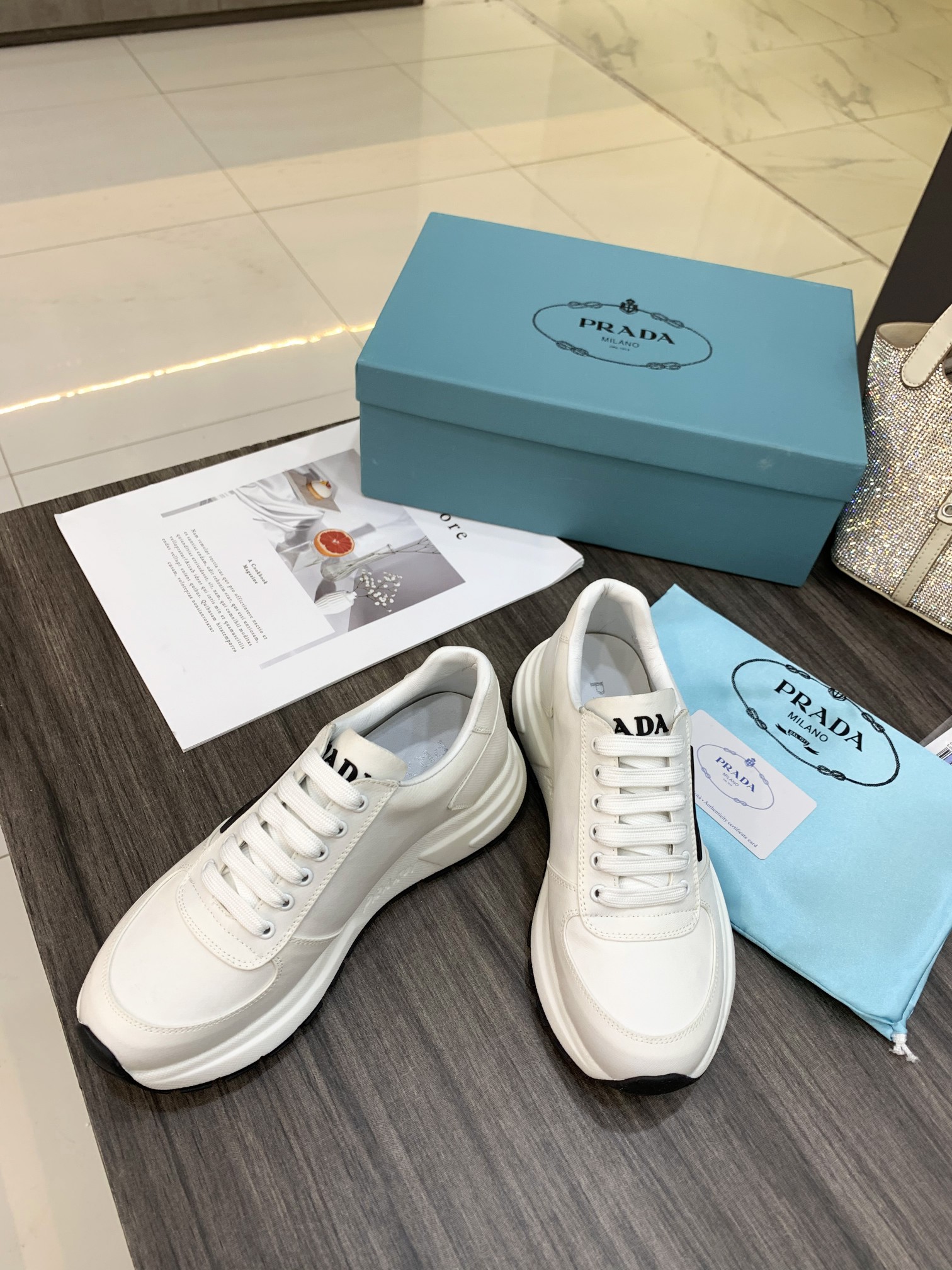Prada Women Nylon Sneakers-0009 35-41 39-45