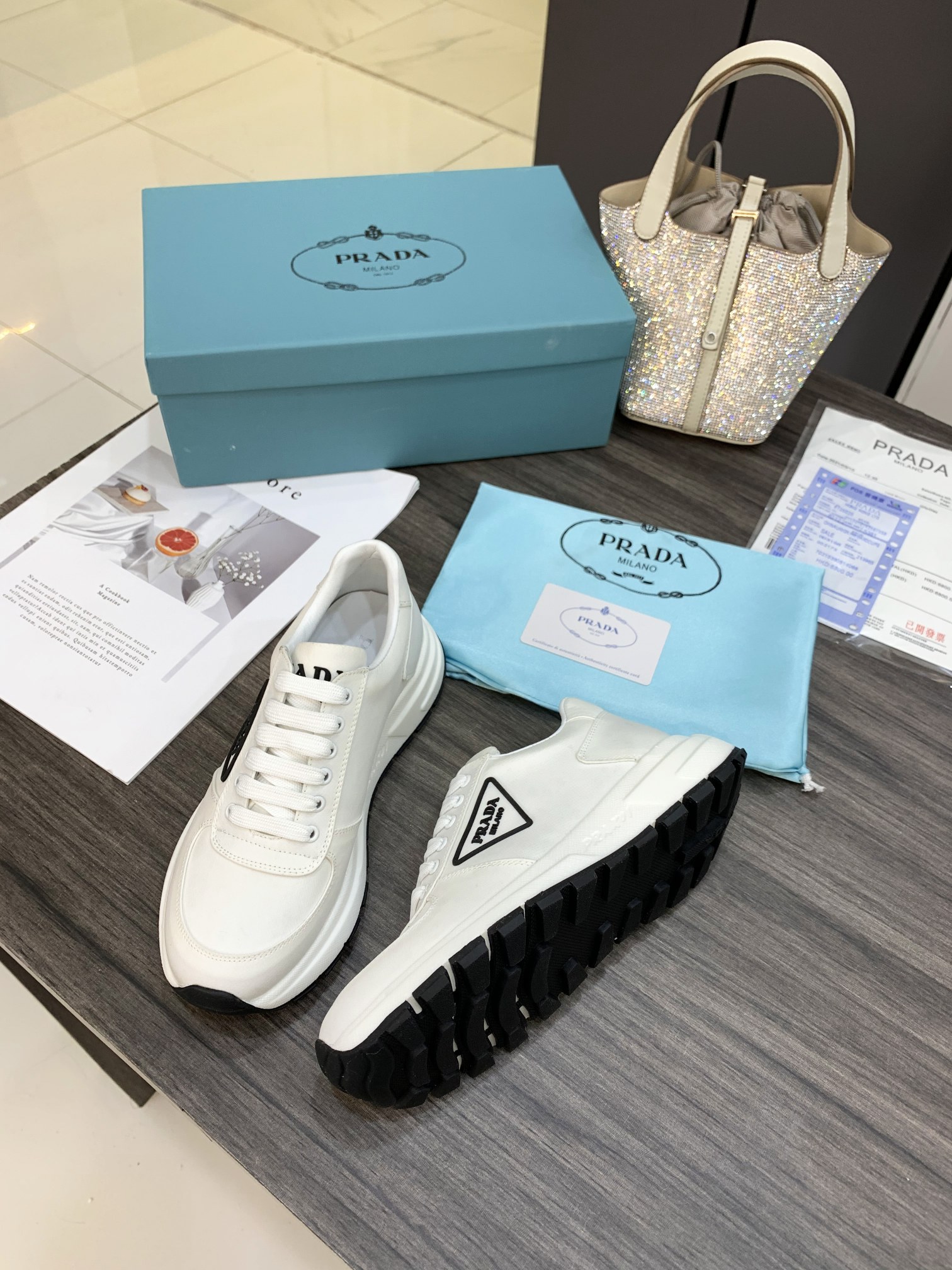 Prada Women Nylon Sneakers-0009 35-41 39-45