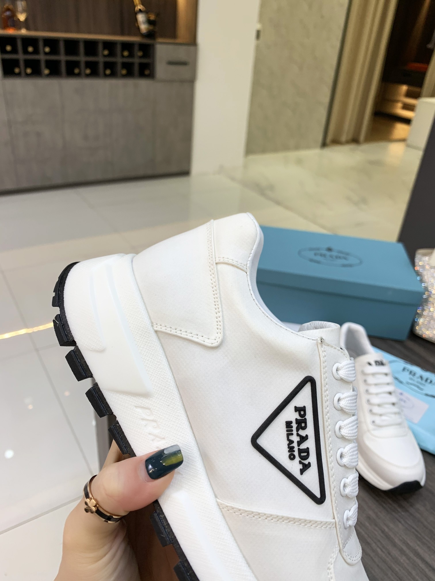 Prada Women Nylon Sneakers-0009 35-41 39-45