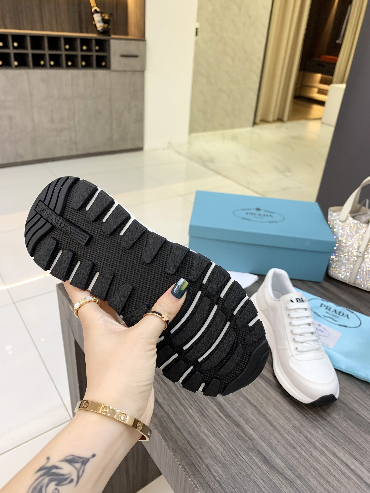 Prada Women Nylon Sneakers-0009 35-41 39-45