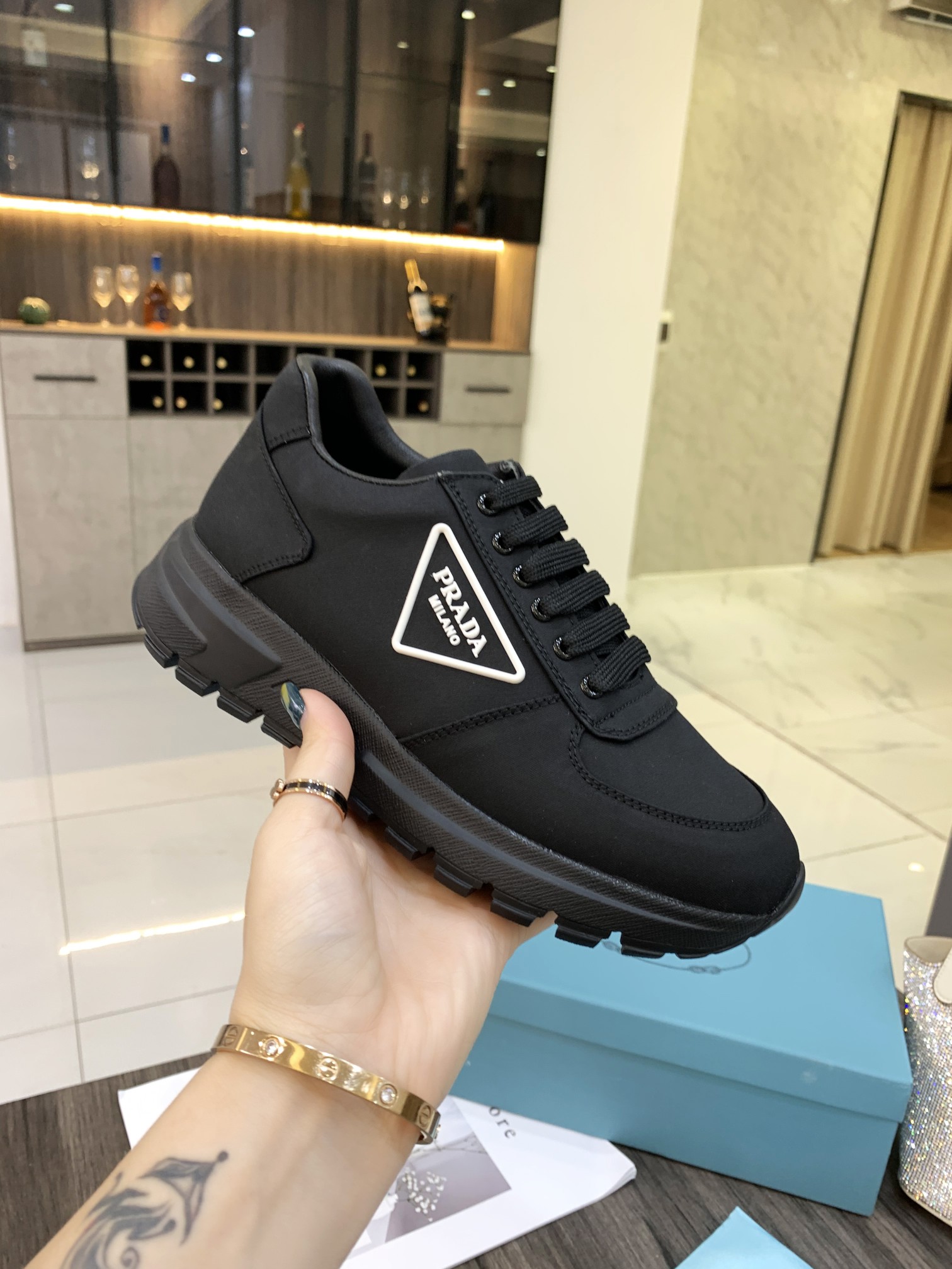 Prada Women Nylon Sneakers-0010 35-41 39-45