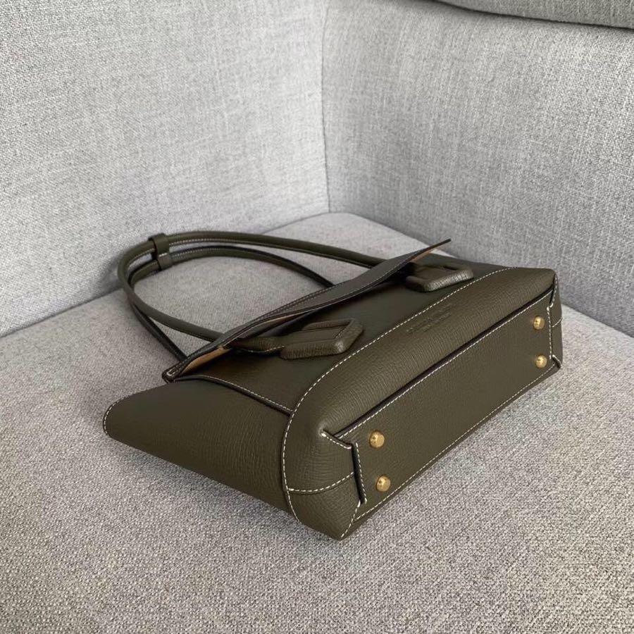 Replica Bottega Veneta Arco 33 Bag In Palmellato Calf Green