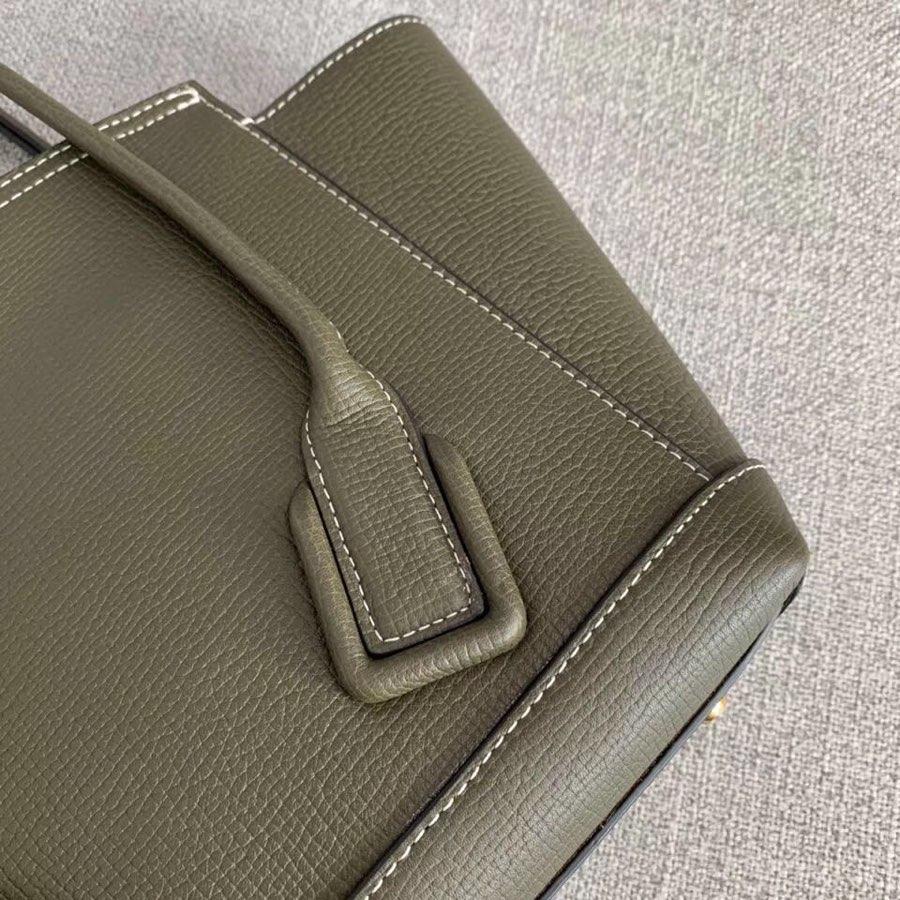 Replica Bottega Veneta Arco 33 Bag In Palmellato Calf Green