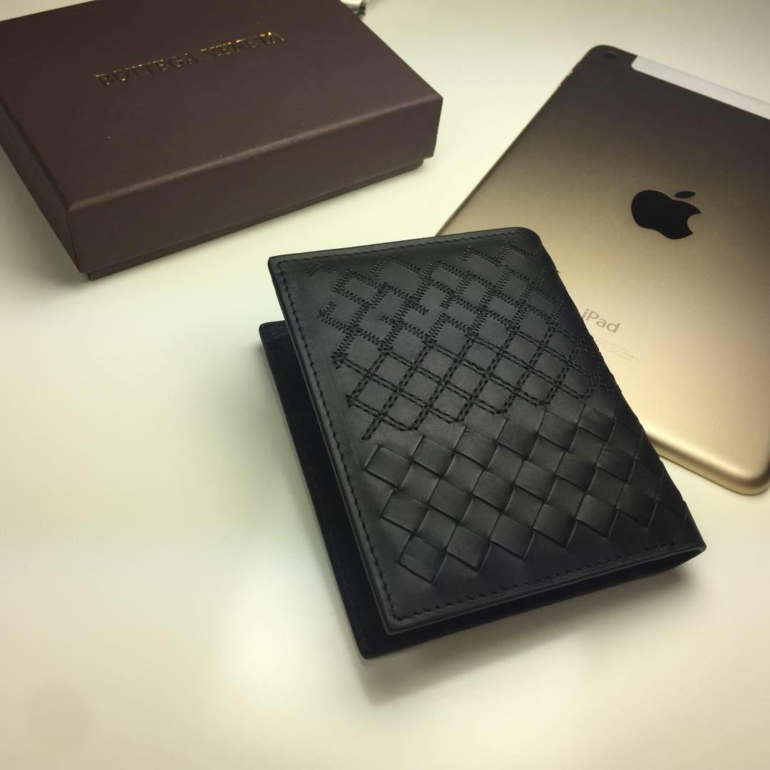 Replica Bottega Veneta Men Leather Wallet