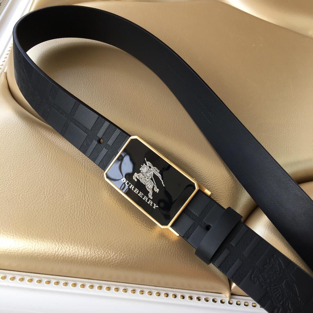 Replica Burberry Men Reversible Leather Belt Width 3.5cm 015