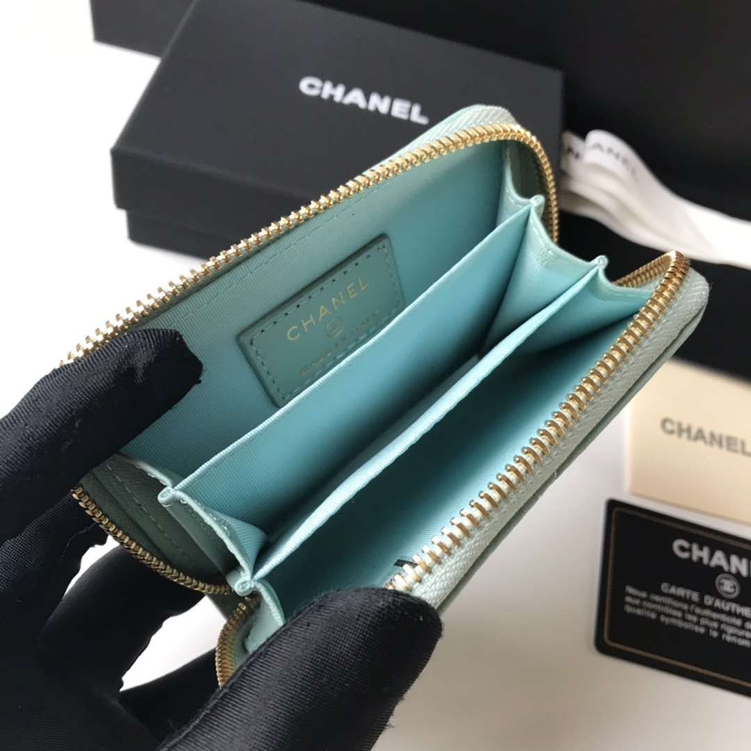 Replica Chanel 19 Chanel Short Zipper Wallets