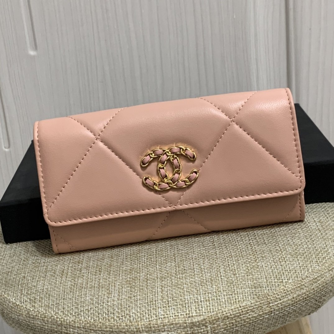 Replica Chanel 19 Women Long Wallet