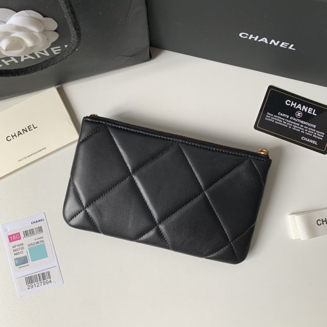 Replica Chanel 19 Women Pouch Bag