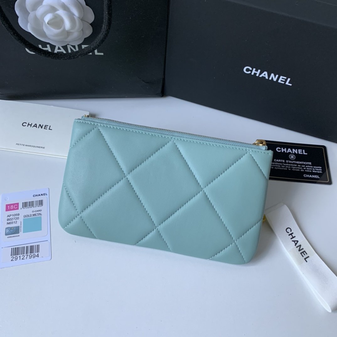 Replica Chanel 19 Women Pouch Bag