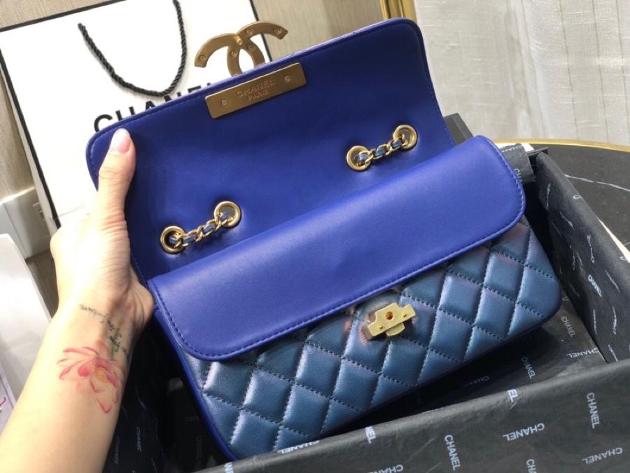 Replica Chanel New Bag Blue