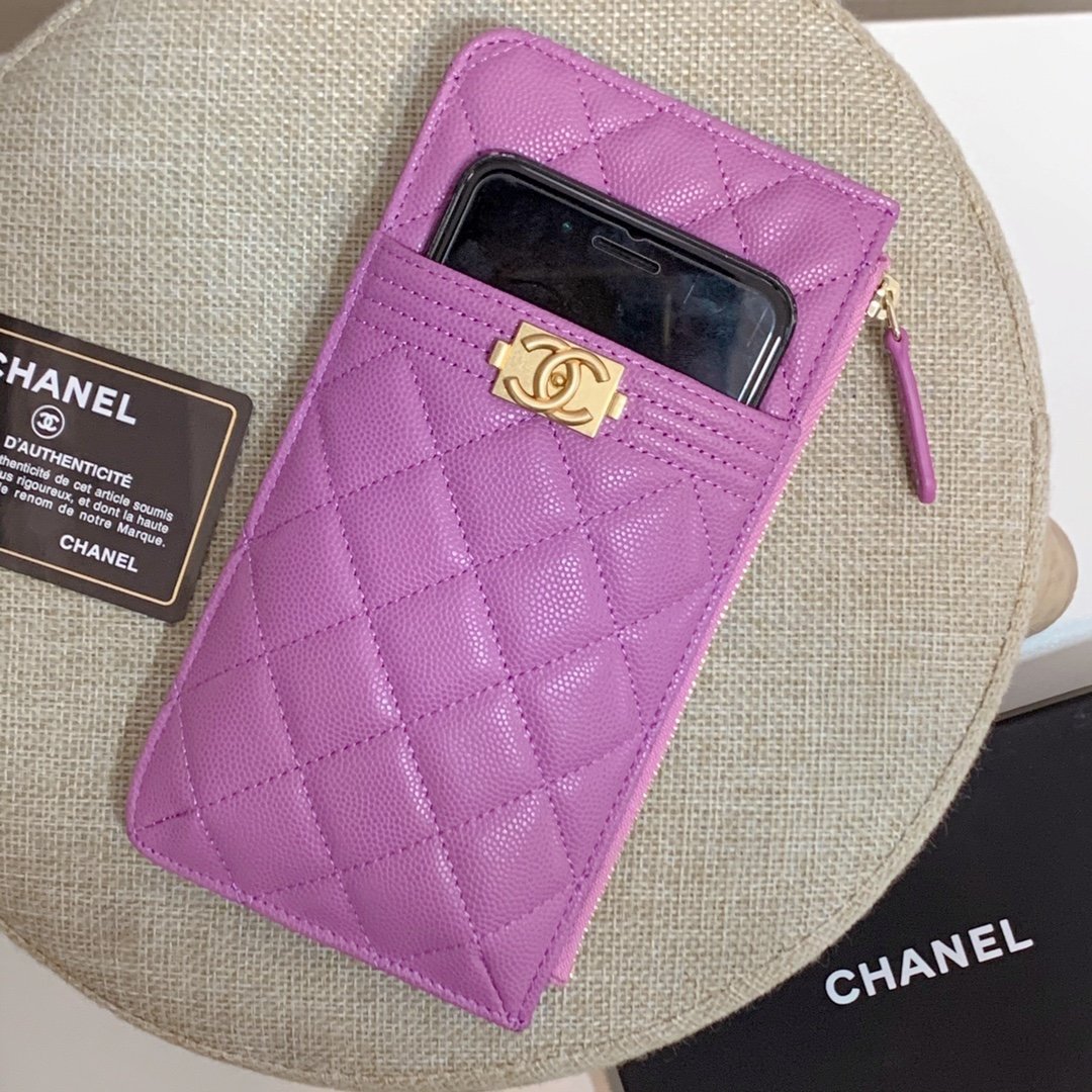 Replica Chanel Women Phone Wallet