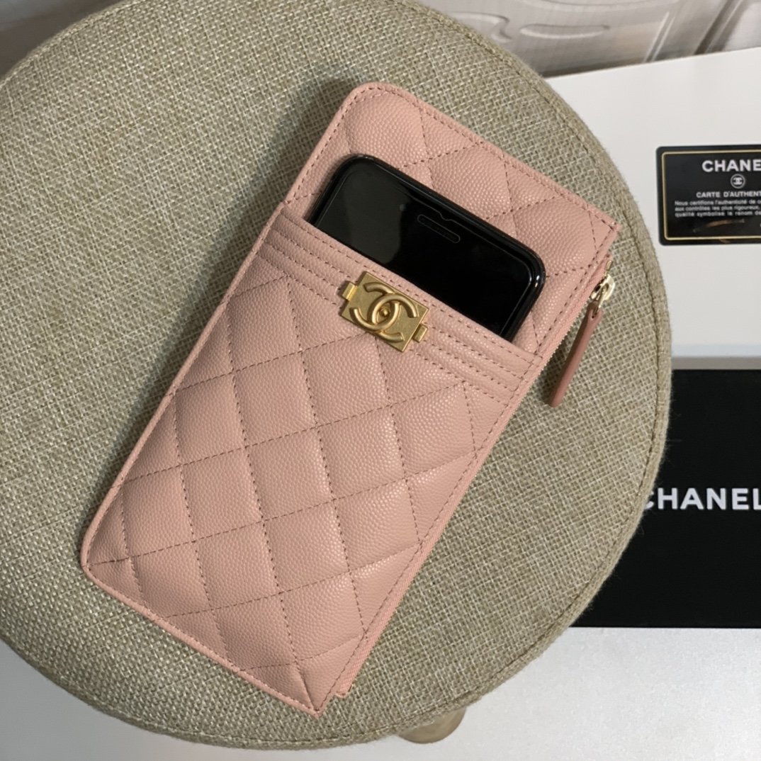 Replica Chanel Women Phone Wallet