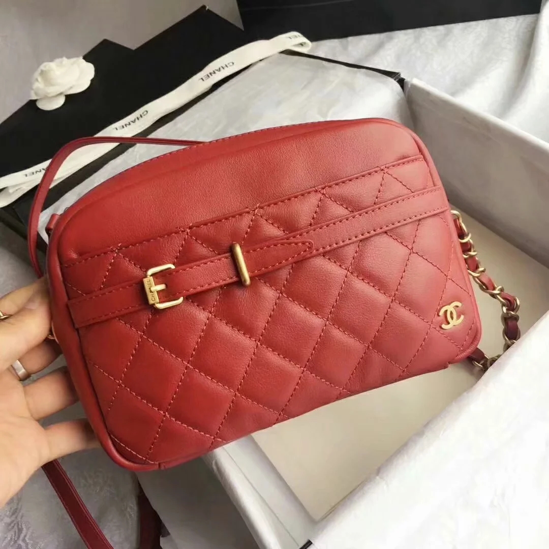 Replica Chanel Women Small Shoulder Bag Red