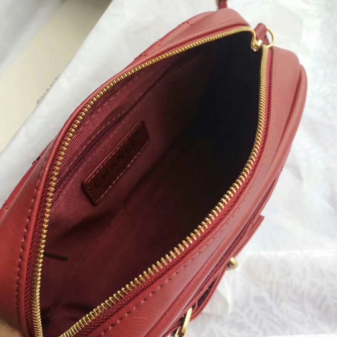 Replica Chanel Women Small Shoulder Bag Red