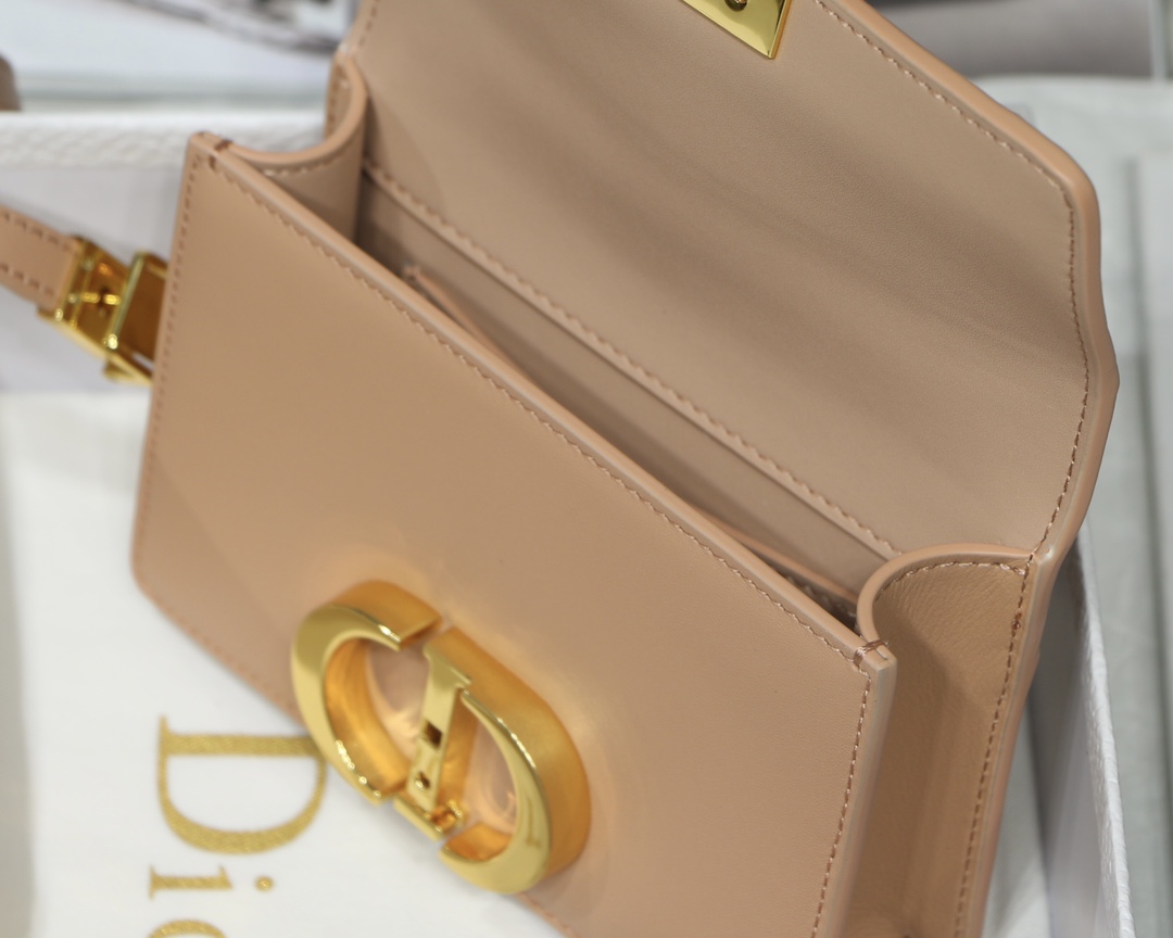 Replica Dior Mini Micro 30 Montaigne Bag Rose Box Calfskin