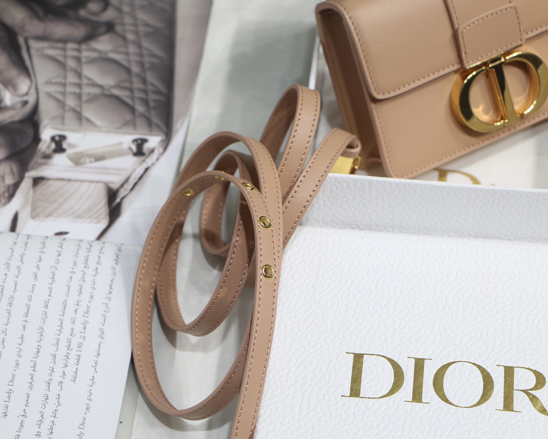 Replica Dior Mini Micro 30 Montaigne Bag Rose Box Calfskin