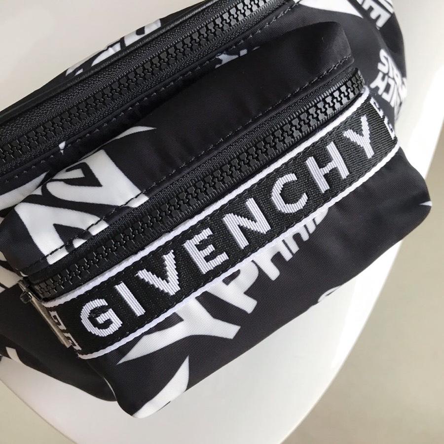 Replica Givenchy Paris Printed Bum Bag Black