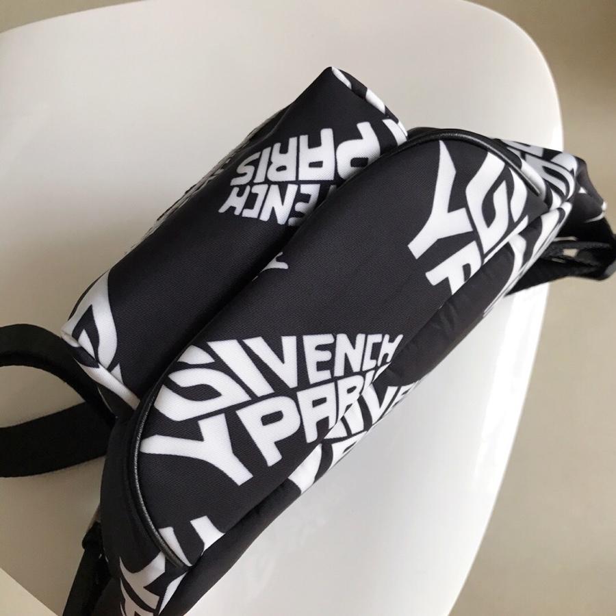 Replica Givenchy Paris Printed Bum Bag Black