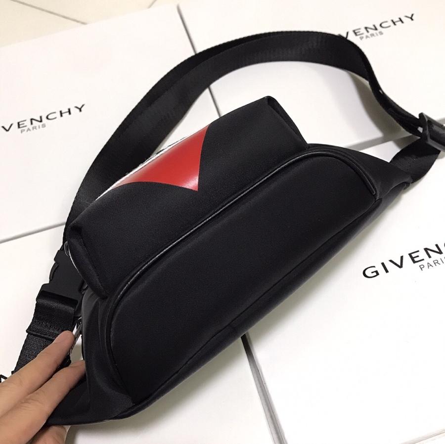 Replica Givenchy Paris Printed Bum Bag Red