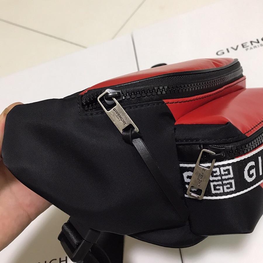 Replica Givenchy Paris Printed Bum Bag Red