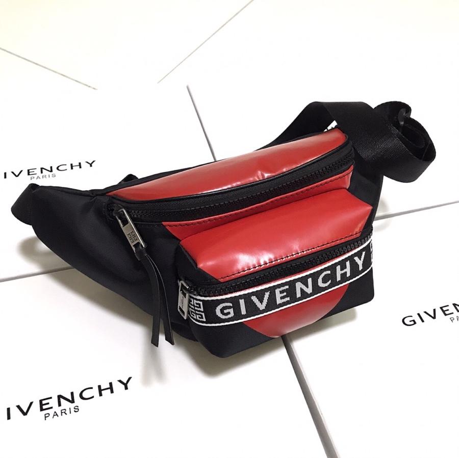 Replica Givenchy Paris Printed Bum Bag Red