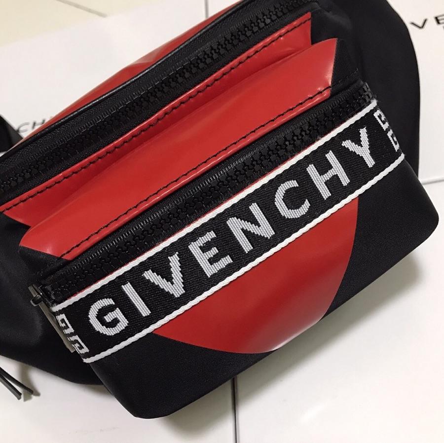 Replica Givenchy Paris Printed Bum Bag Red