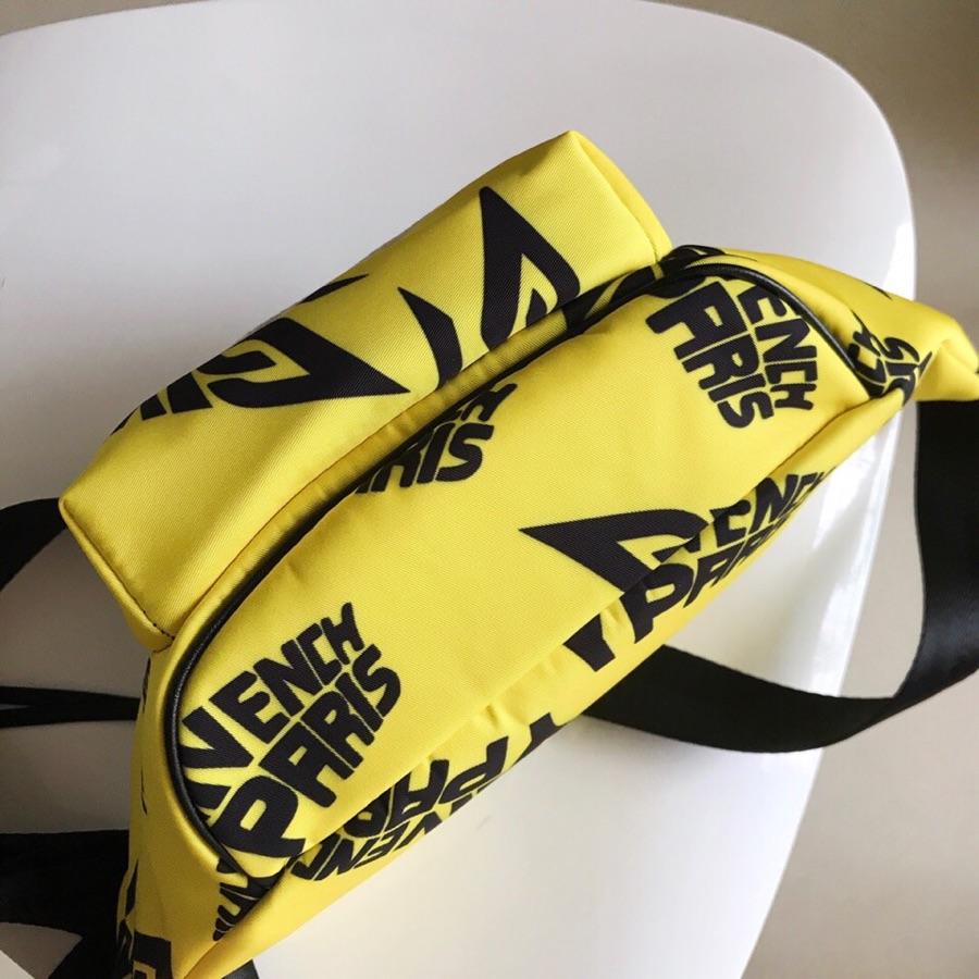 Replica Givenchy Paris Printed Bum Bag Yellow