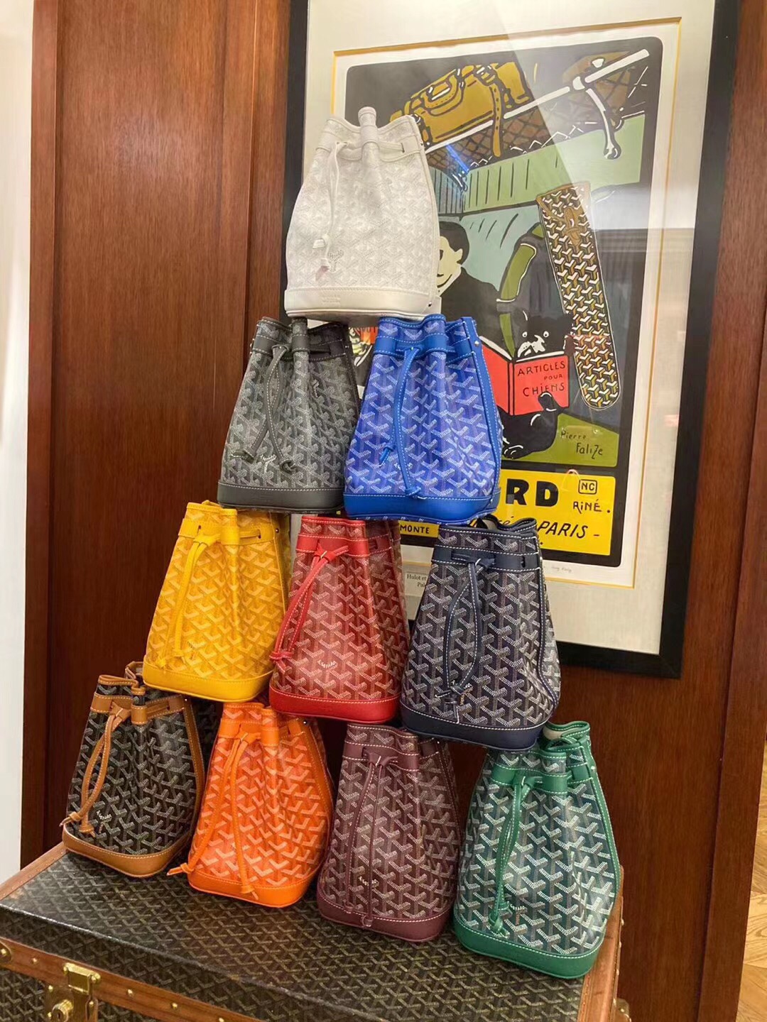 Replica Goyard Petie Flot Bucket Bag