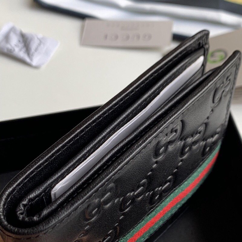 Replica Gucci 138042 Men Signature Web Wallet