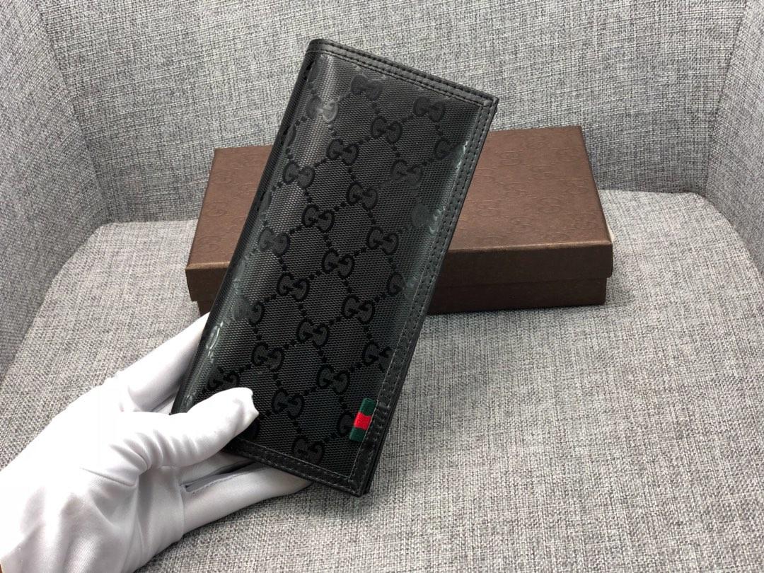 Replica Gucci 225826 Men Long Wallet Black