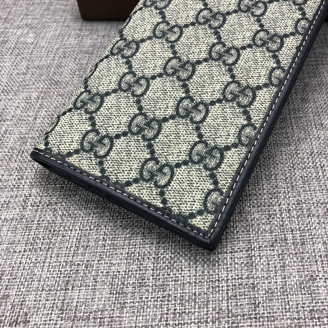 Replica Gucci 225826 Men Long Wallet Blue