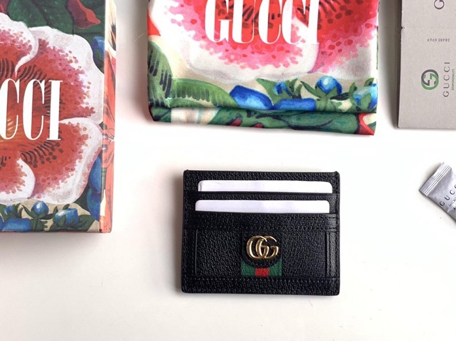 Replica Gucci 523159 Ophidia Card Case Black