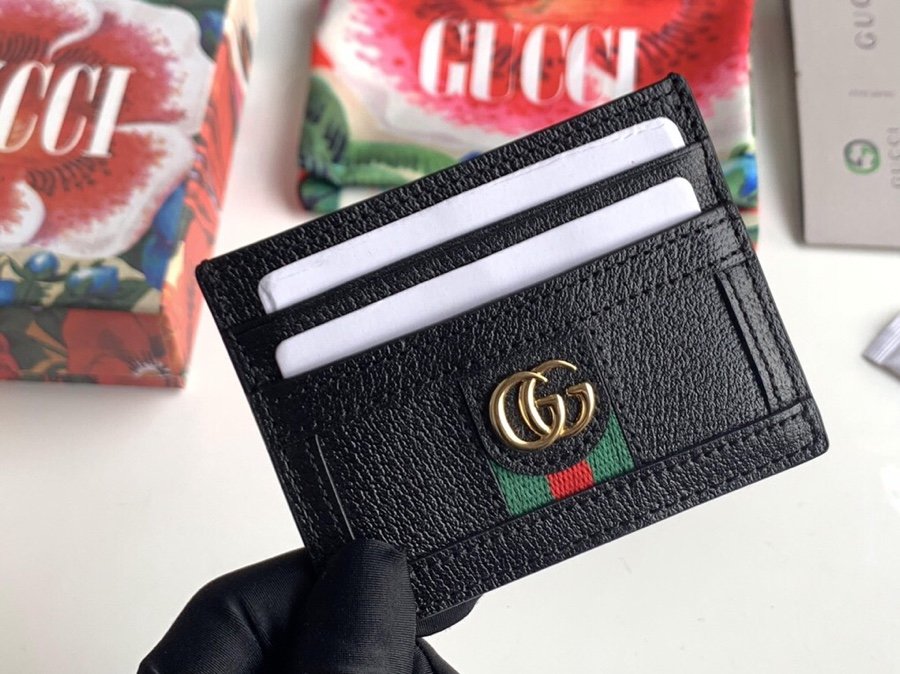 Replica Gucci 523159 Ophidia Card Case Black