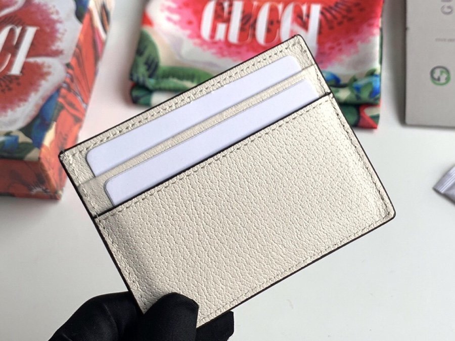 Replica Gucci 523159 Ophidia Card Case White