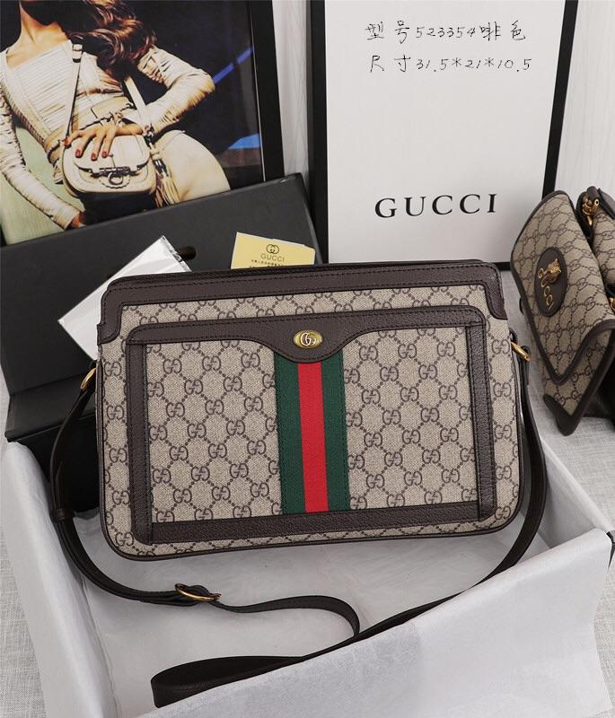 Replica Gucci 523354 GG Supreme Medium Women Shoulder Bag