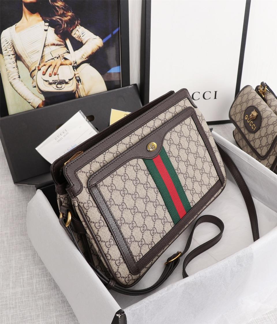 Replica Gucci 523354 GG Supreme Medium Women Shoulder Bag