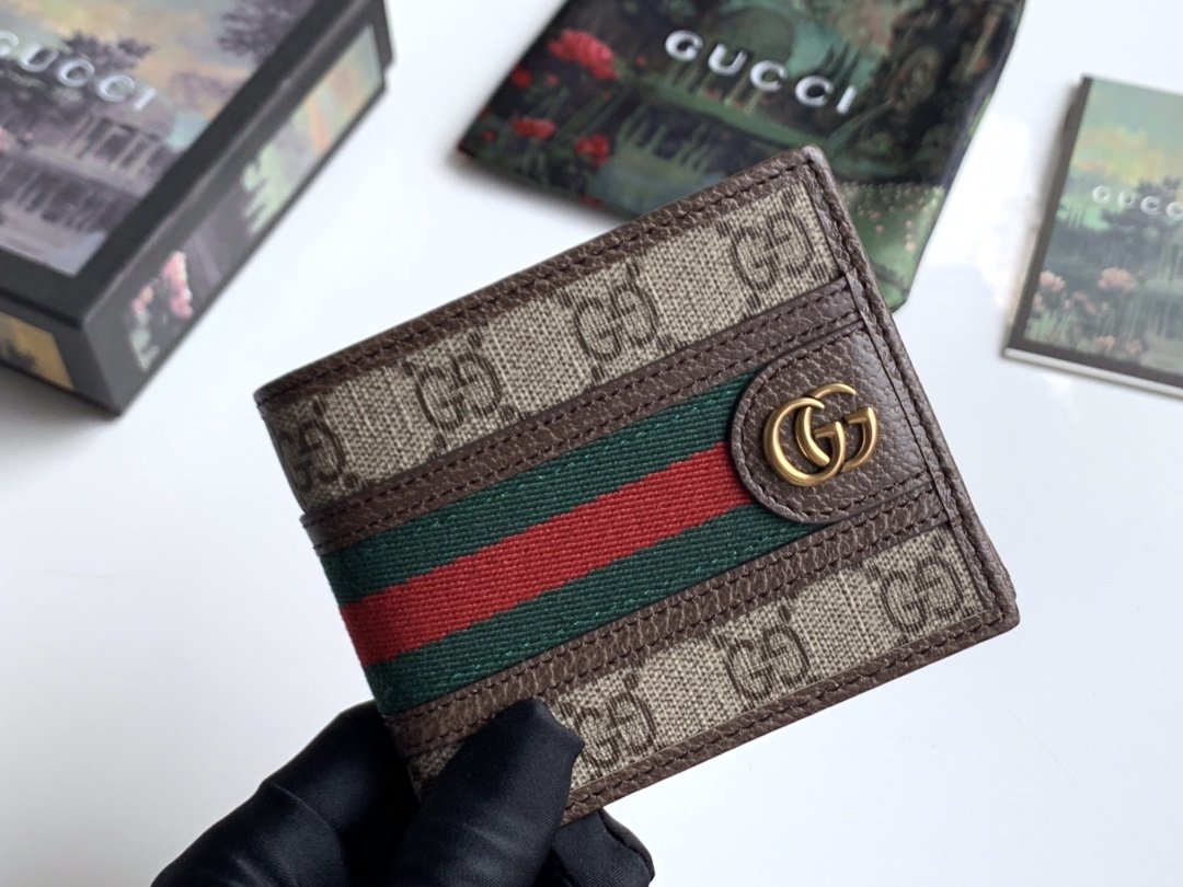 Replica Gucci 597606 Men Ophidia GG Wallet 