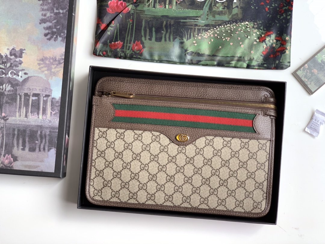 Replica Gucci 597619 Men Ophidia GG Pouch