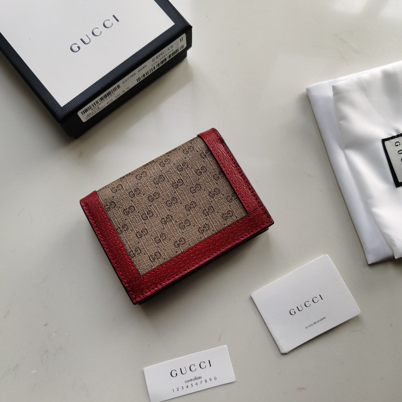 Replica Gucci Card Case Wallet  647788