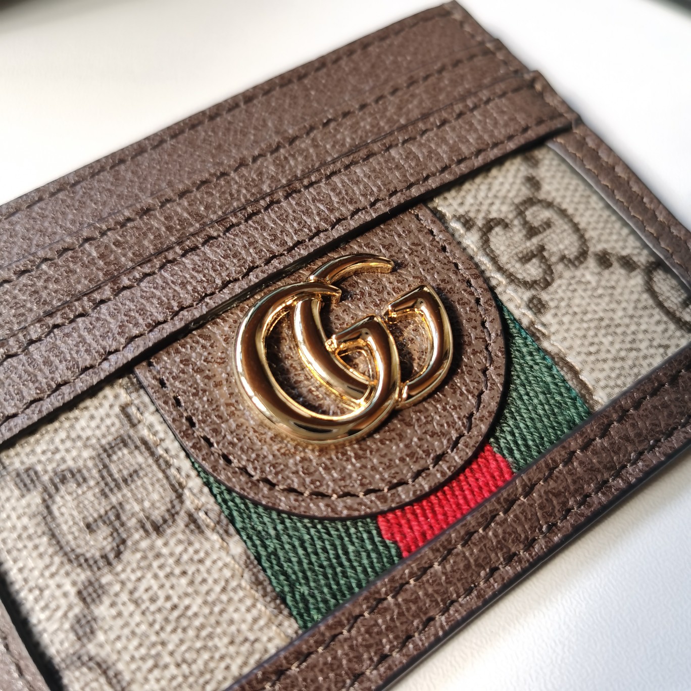 Replica Gucci Card Case Wallet Black 523159