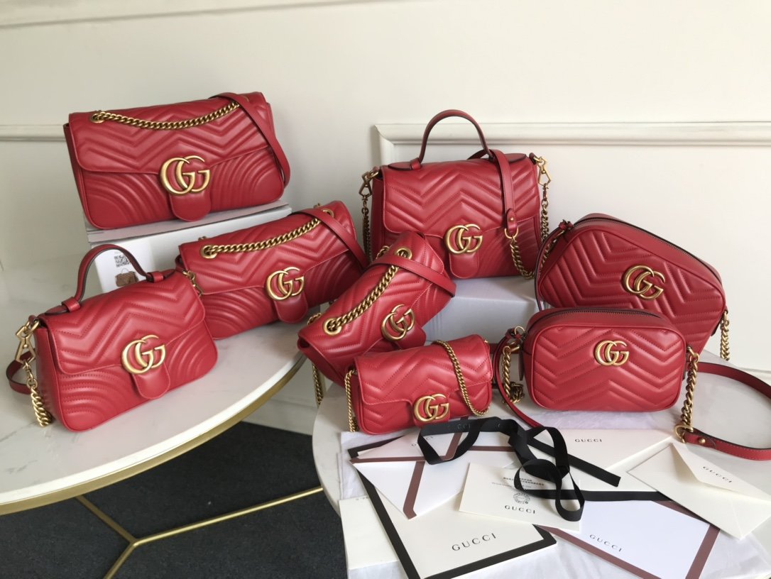 Replica Gucci Marmont Series Red