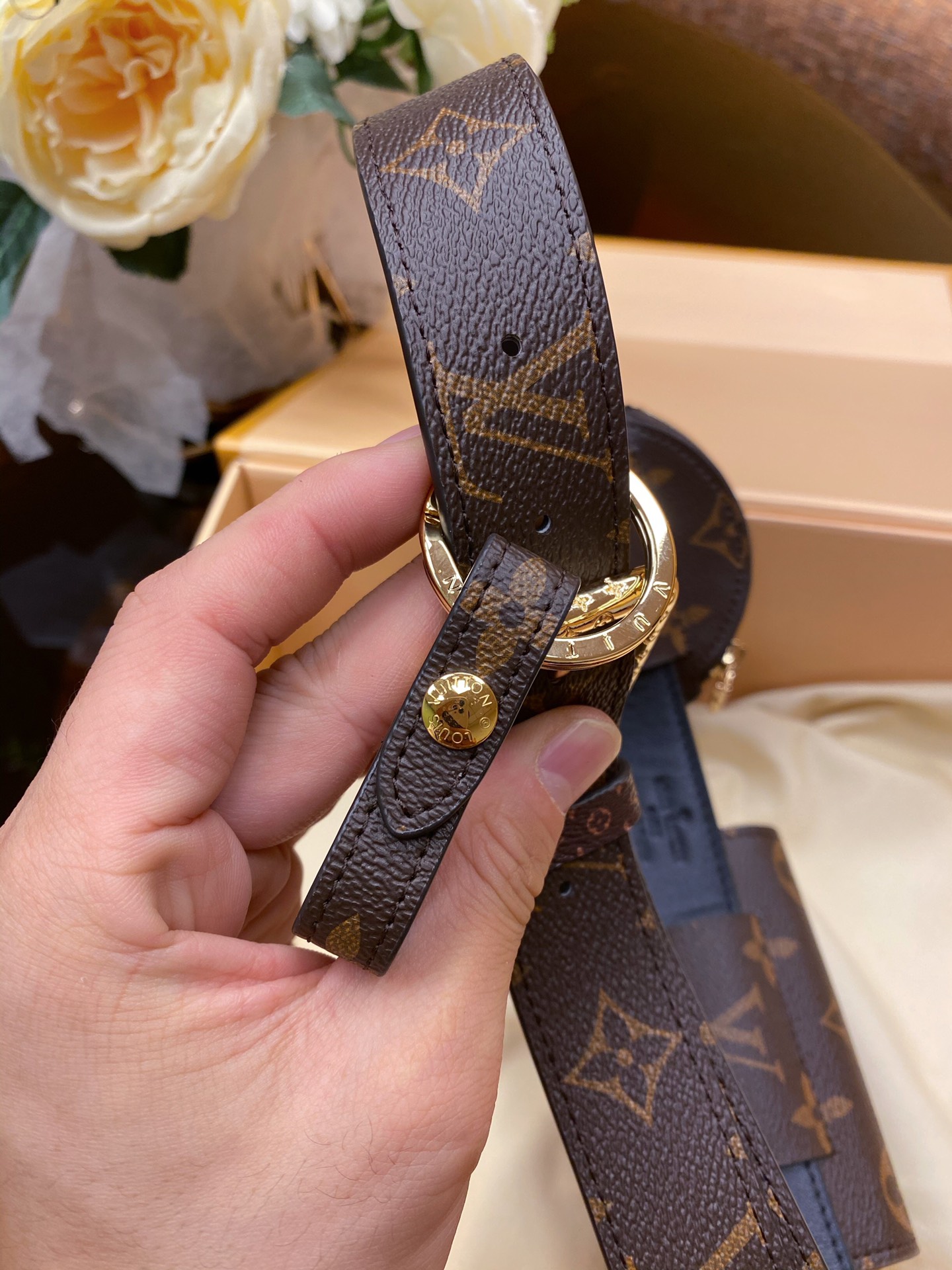 Replica Louis Vuitton M0236U Daily Multi Pocket 30mm Belt