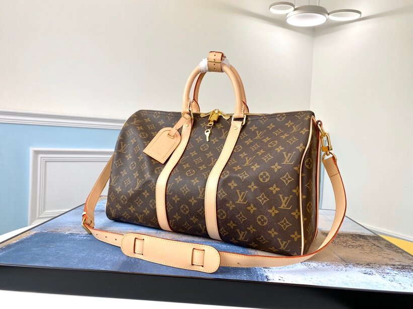 Replica Louis Vuitton M41418 Keepall Bandouliere 45 Monogram Canvas