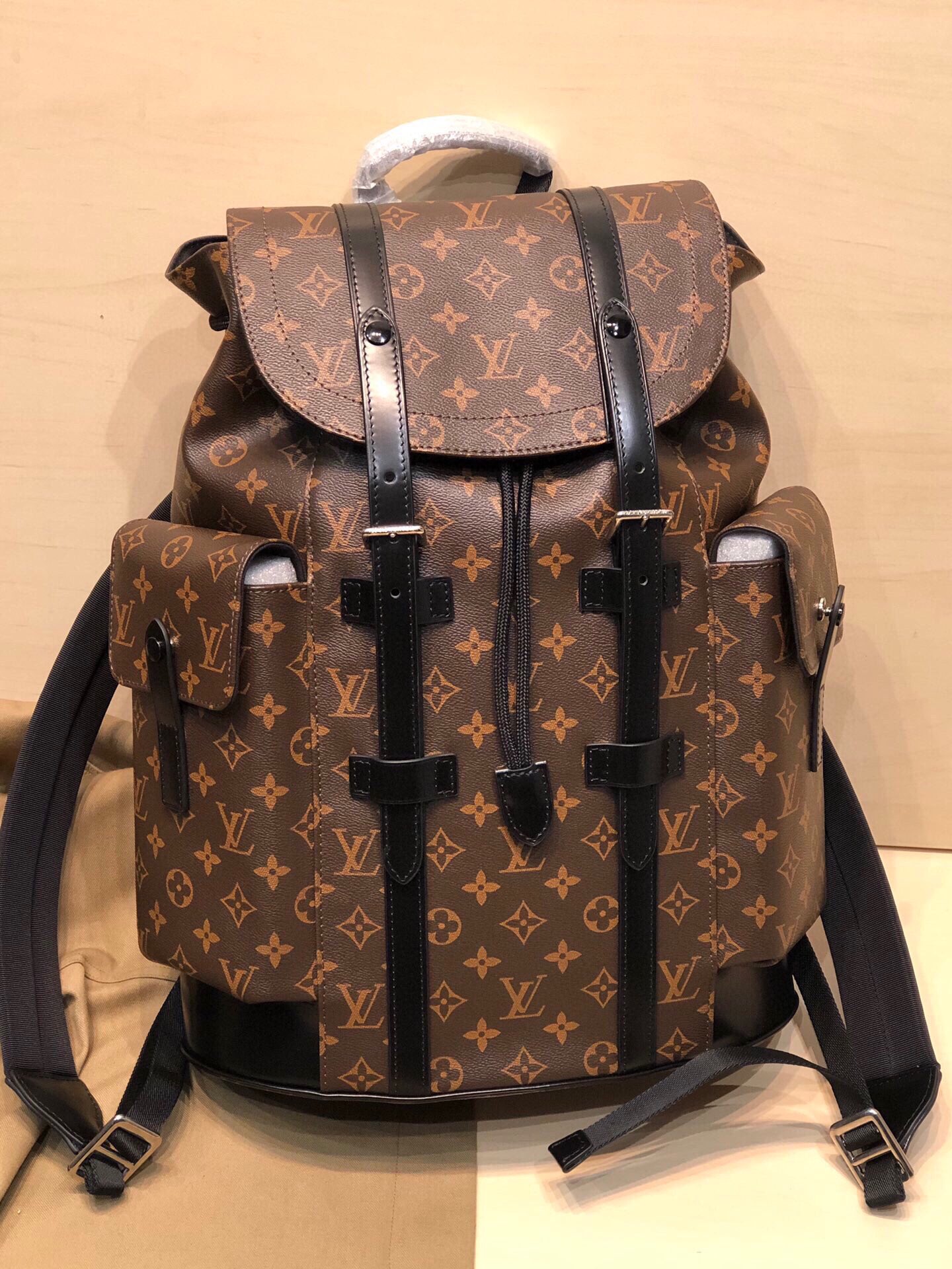 Replica Louis Vuitton M43735 Christopher PM Monogram Canvas Body