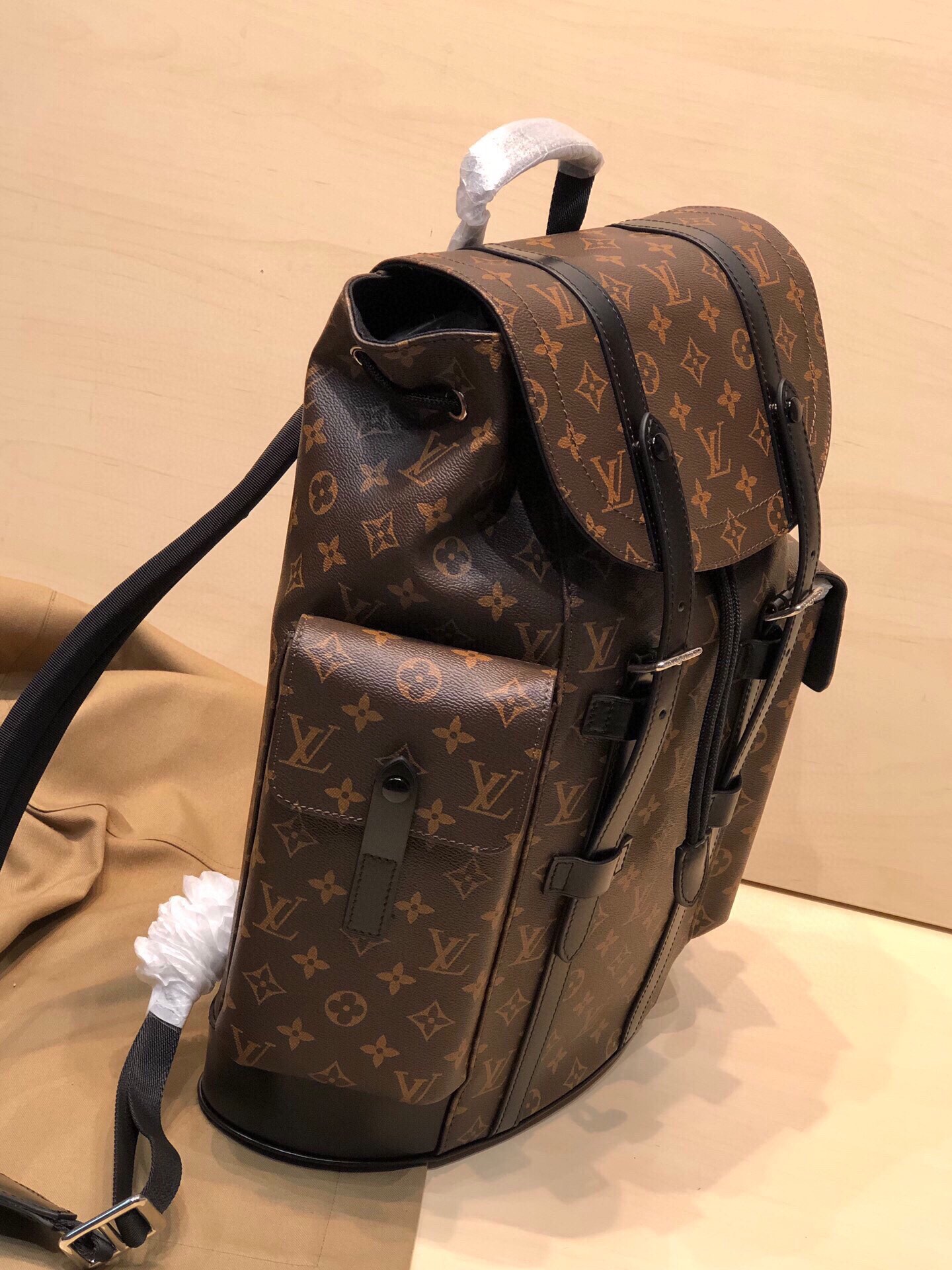 Replica Louis Vuitton M43735 Christopher PM Monogram Canvas Body