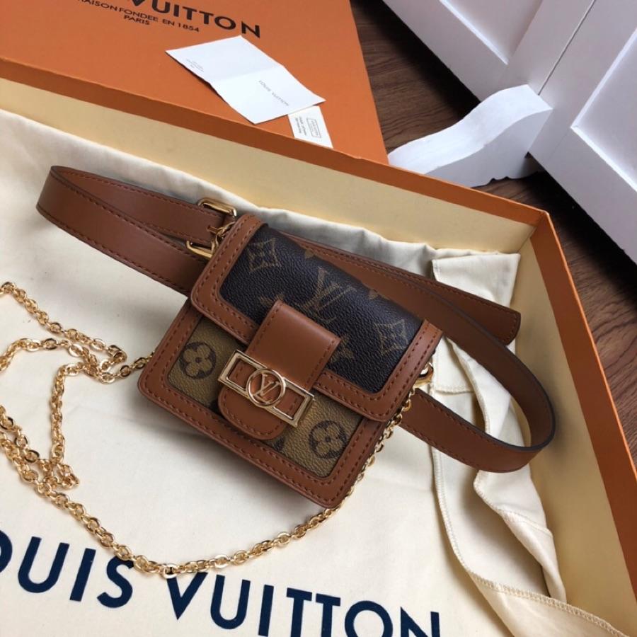 Replica Louis Vuitton M68621 Women Bumbag Dauphine BB Monogram