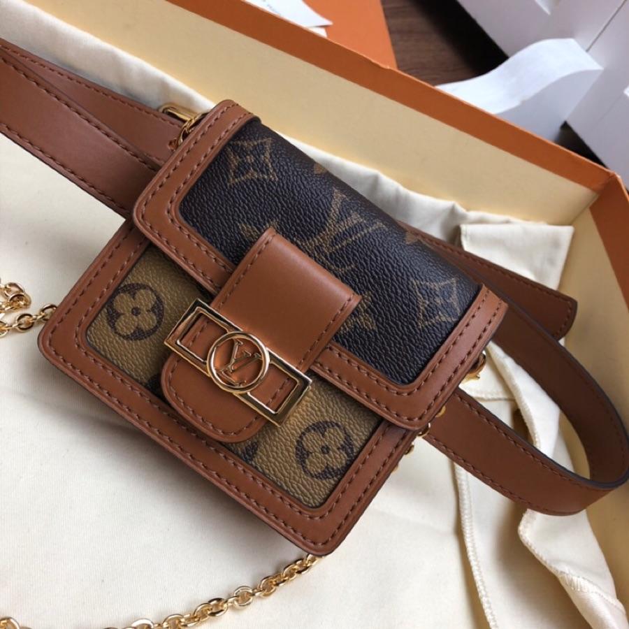 Replica Louis Vuitton M68621 Women Bumbag Dauphine BB Monogram