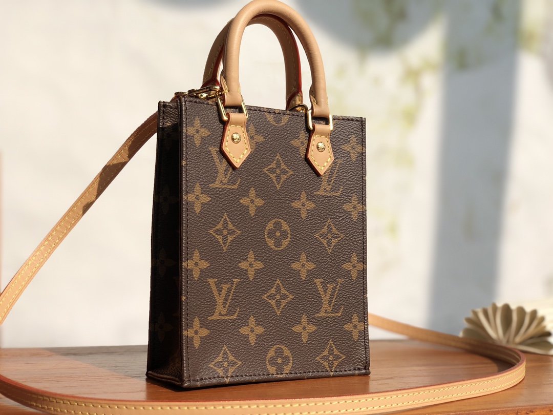 Replica Louis Vuitton M69442 Petit Sac Plat Mini Bag Monogram Canvas