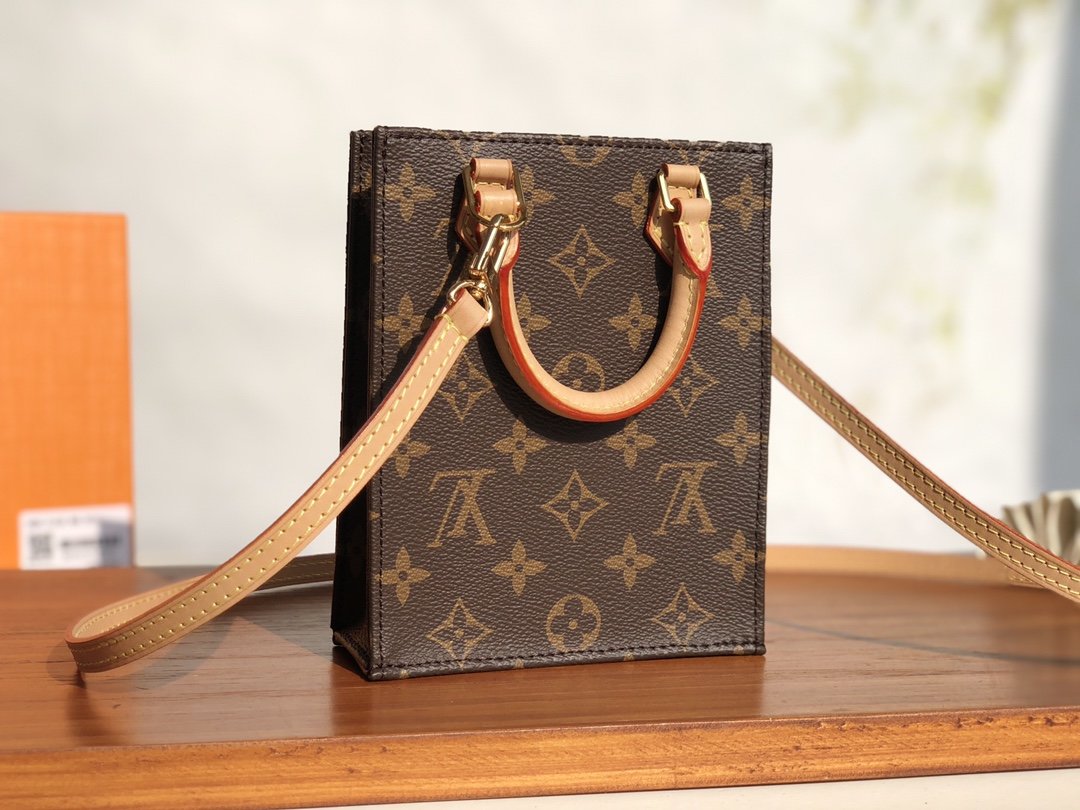 Replica Louis Vuitton M69442 Petit Sac Plat Mini Bag Monogram Canvas