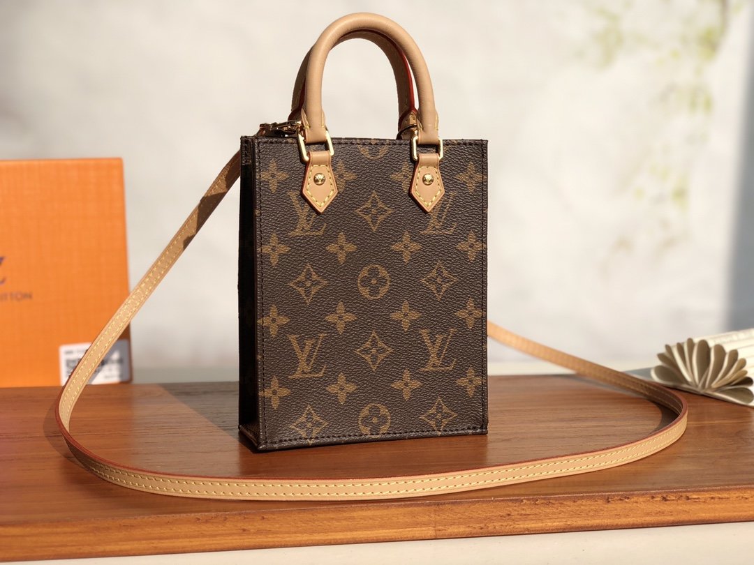 Replica Louis Vuitton M69442 Petit Sac Plat Mini Bag Monogram Canvas